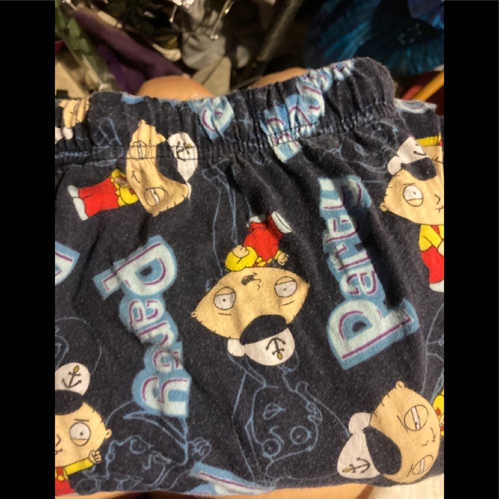 Vintage family guy pj bottoms